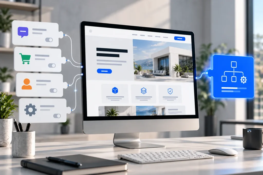 WordPress plugin selection compared with custom development and business system integrations.